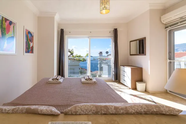 BookNoFees: dom wakacyjny w Kalkan, Kas, Antalya, Antalya, Turcja – Sypialnia 1