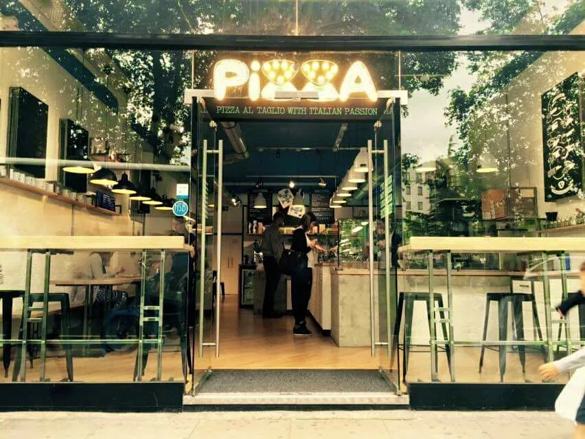 BookNoFees: Restauracja – Circle & Slice – London – Okrąg i wycinek, zdjęcie 1