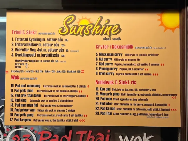BookNoFees: Bar z przekąskami – Sunshine Wok – Stockholm – Sunshine Wok, zdjęcie 2