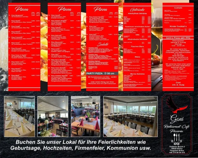 BookNoFees: Restauracja – Restaurant-Café-Pizzeria Goni – Brilon – Restauracja, kawiarnia i pizzeria Goni, zdjęcie 2