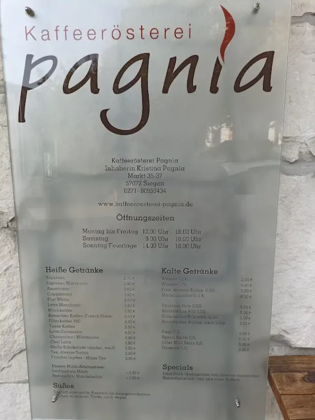 BookNoFees: Restauracja – Kaffeerösterei pagnia – Siegen – Palarnia kawy pagnia, zdjęcie 2