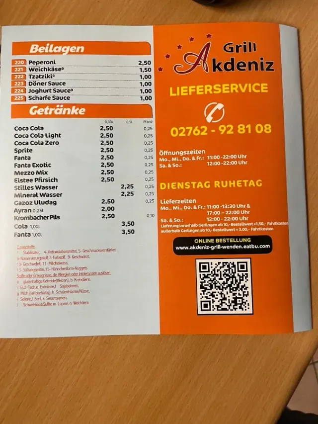 BookNoFees: Restauracja – Akdeniz Grill – Wenden – Akdeniz Grill, zdjęcie 3