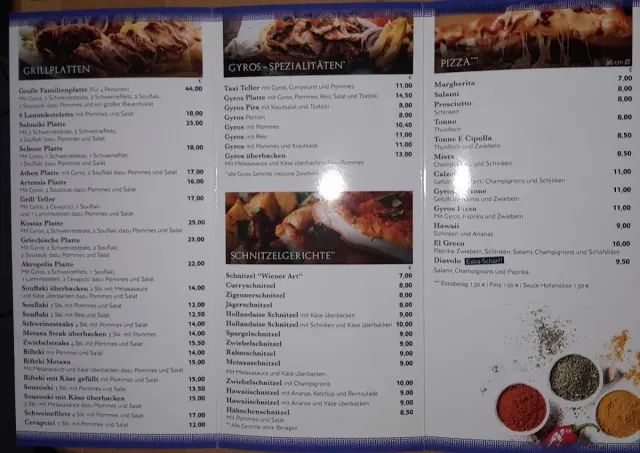 BookNoFees: Restauracja – Griechische Grill Pizzeria Athen – Selm – Grecka pizzeria z grillem w Atenach, zdjęcie 2
