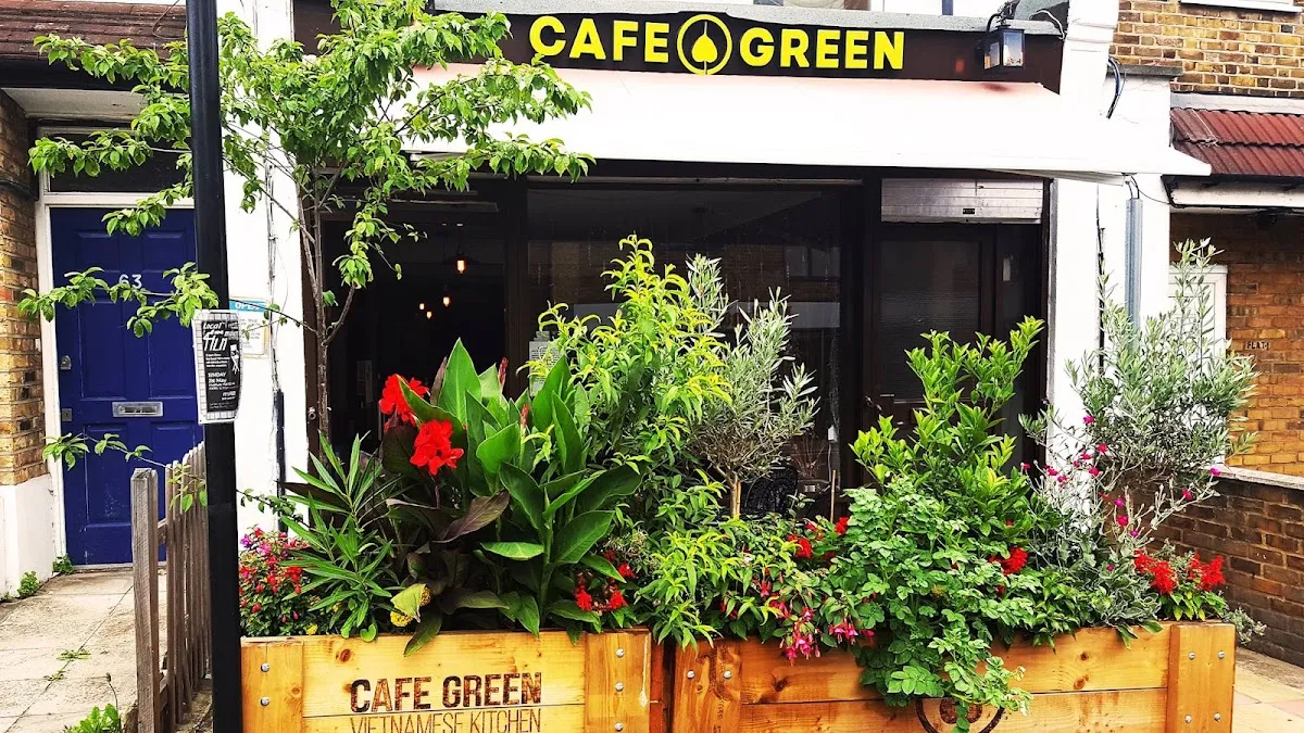 BookNoFees: Restauracja – Cafe Green – London – Kawiarnia Green, zdjęcie 1