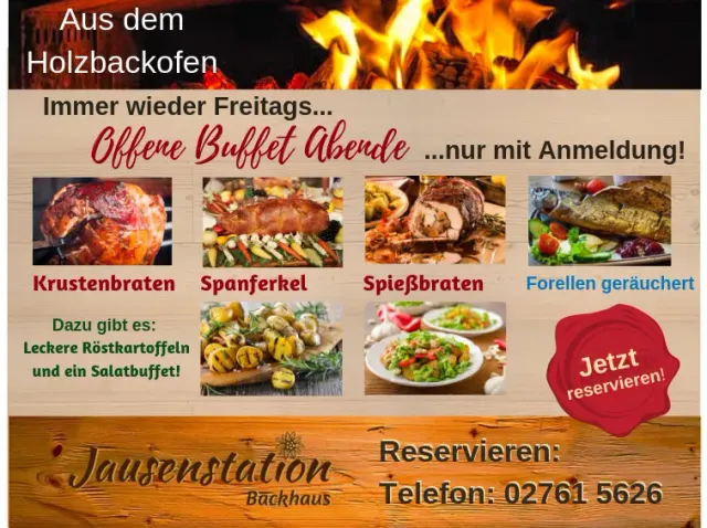 BookNoFees: Restauracja – Jausenstation Restaurant Backhaus Café – Drolshagen – Jausenstation, restauracja Backhaus, kawiarnia, zdjęcie 2