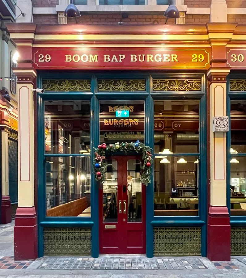 BookNoFees: Bar z przekąskami – Boom Bap Burger – London – Boom Bap Burger, zdjęcie 1