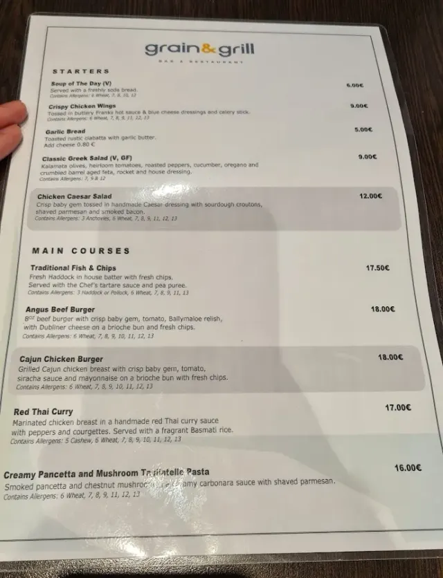 BookNoFees: Restauracja – Grill & Grain Restaurant – Dublin – Restauracja Grill & Grain, zdjęcie 2