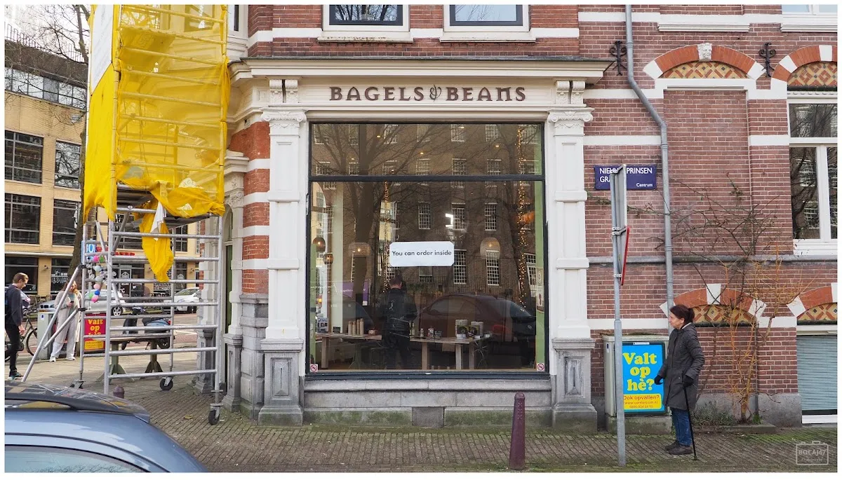 BookNoFees: Restauracja – Bagels & Beans – Amsterdam – Bagels & Beans, zdjęcie 1