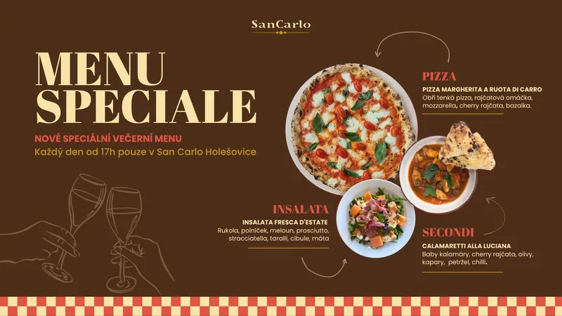 BookNoFees: Restauracja – San Carlo Vinohrady – Prague – San Carlo Vinohrady, zdjęcie 1